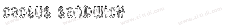 Cactus Sandwich字体转换